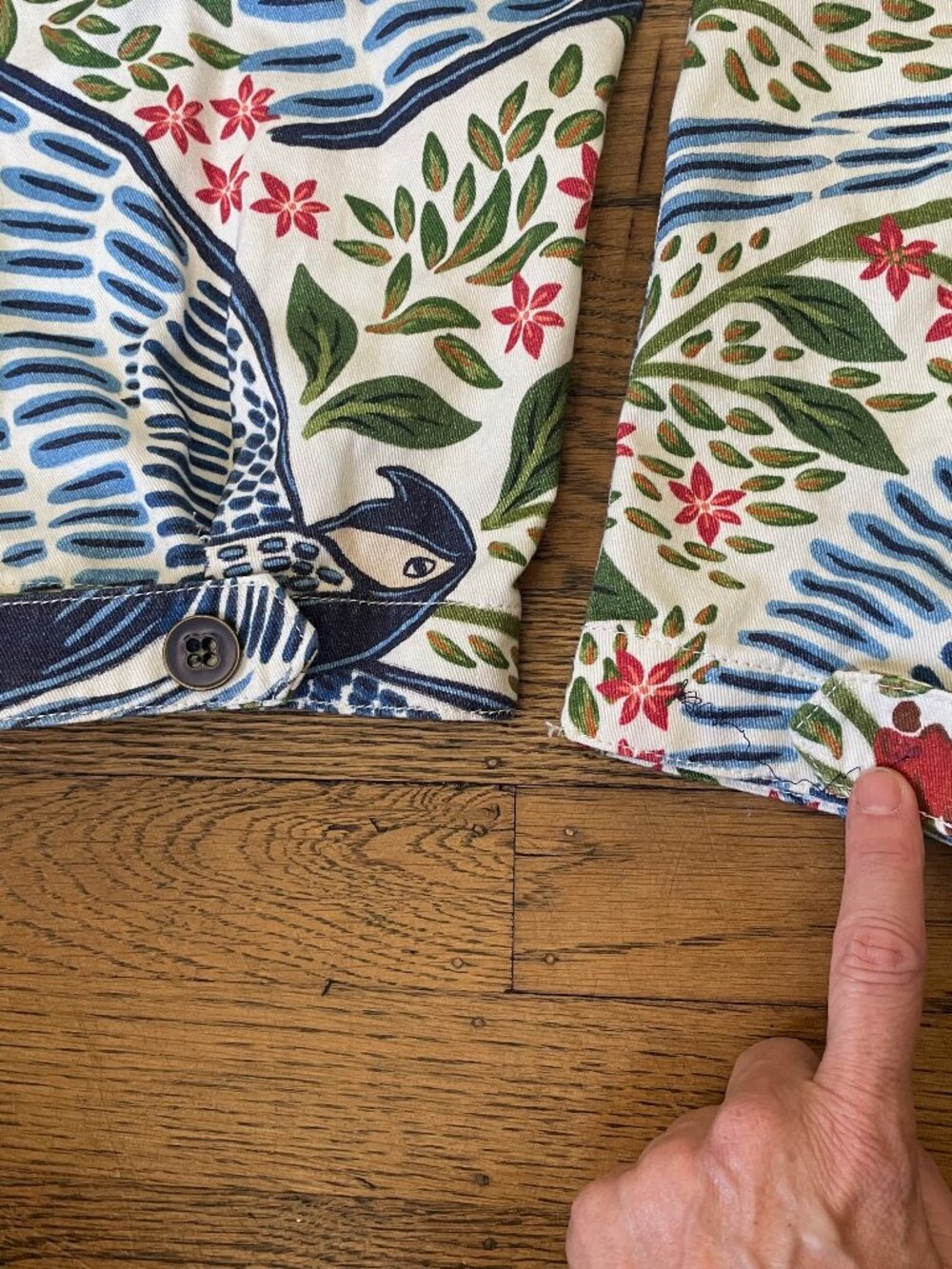 FARM Rio Macaw Flight Canvas Jumpsuit medium - Picture 12 of 12